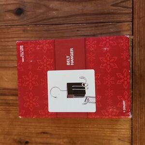 Sealed new in box Belt hanger MUST bundle to $10